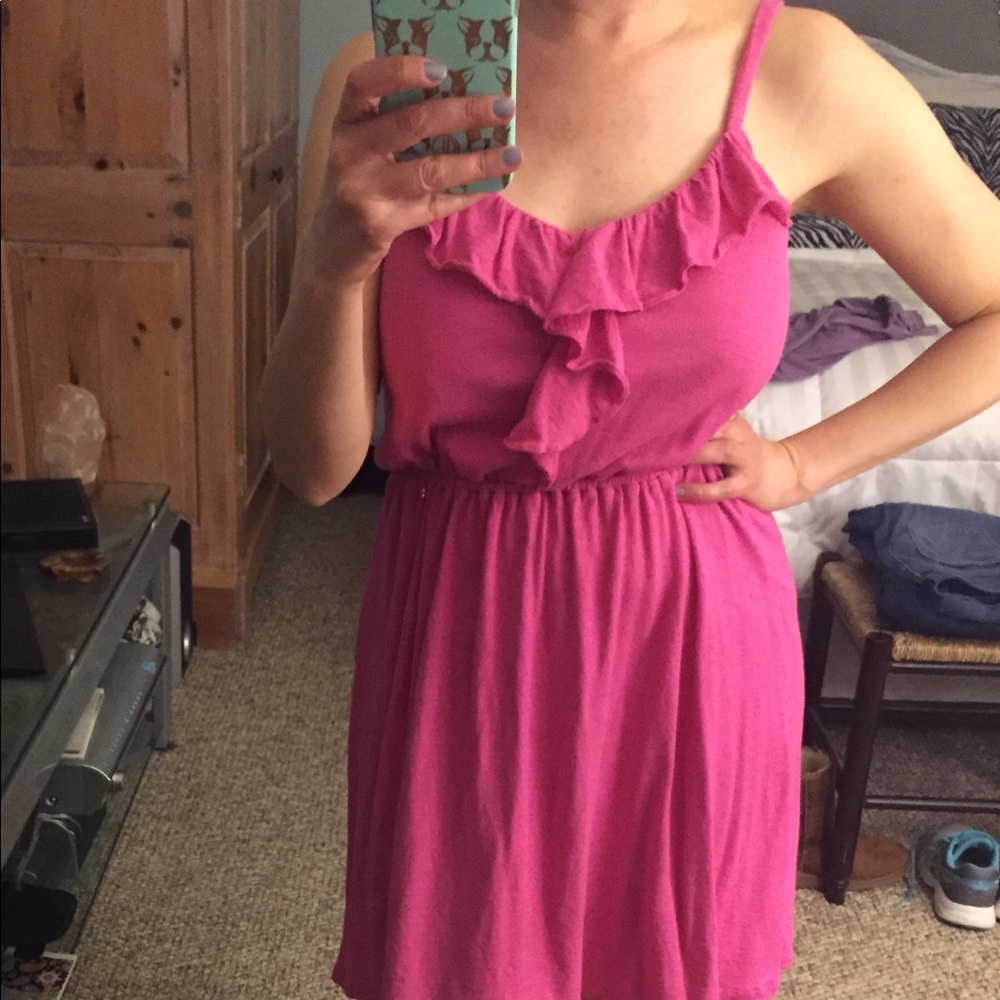 Pink dress by Ann Taylor Loft